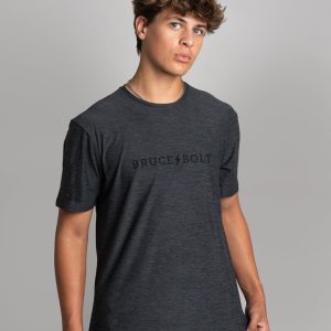 BRUCE BOLT SuperSoft T-Shirt - Charcoal